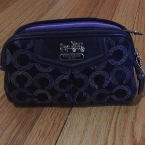Small Coach Makeup Bag